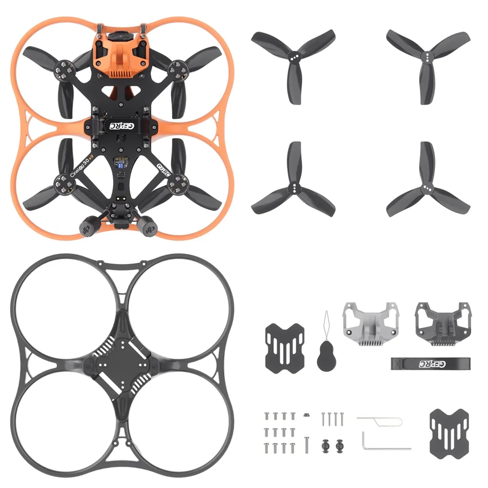 Cinelog30 V3 O4 Pro FPV Drone: 4K Stable Cinewhoop for Precision Pilots TBS Nano RX Tidesmit