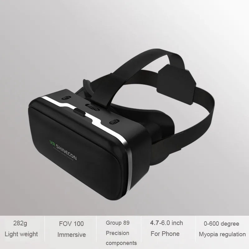 VR Headset for Smartphone - Adjustable 3D Goggles by Tidesmit Tidesmit