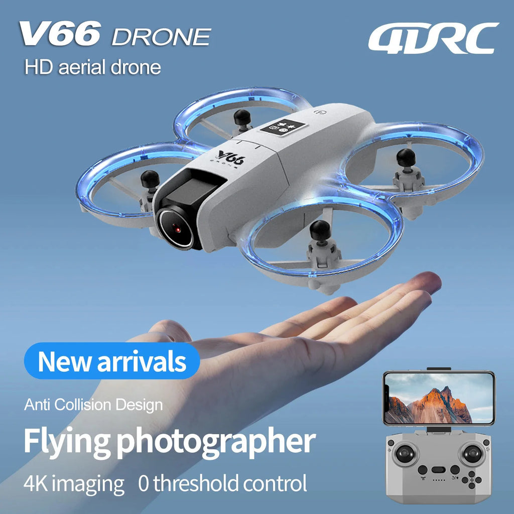 4K Camera Drone: Foldable Wide Angle WiFi Quadcopter for Beginners Tidesmit