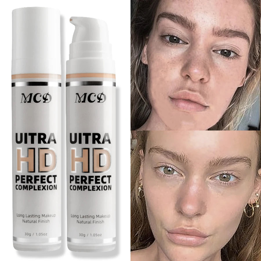 Tidesmit professional liquid foundation with matte waterproof and oil-control coverage for flawless face makeup