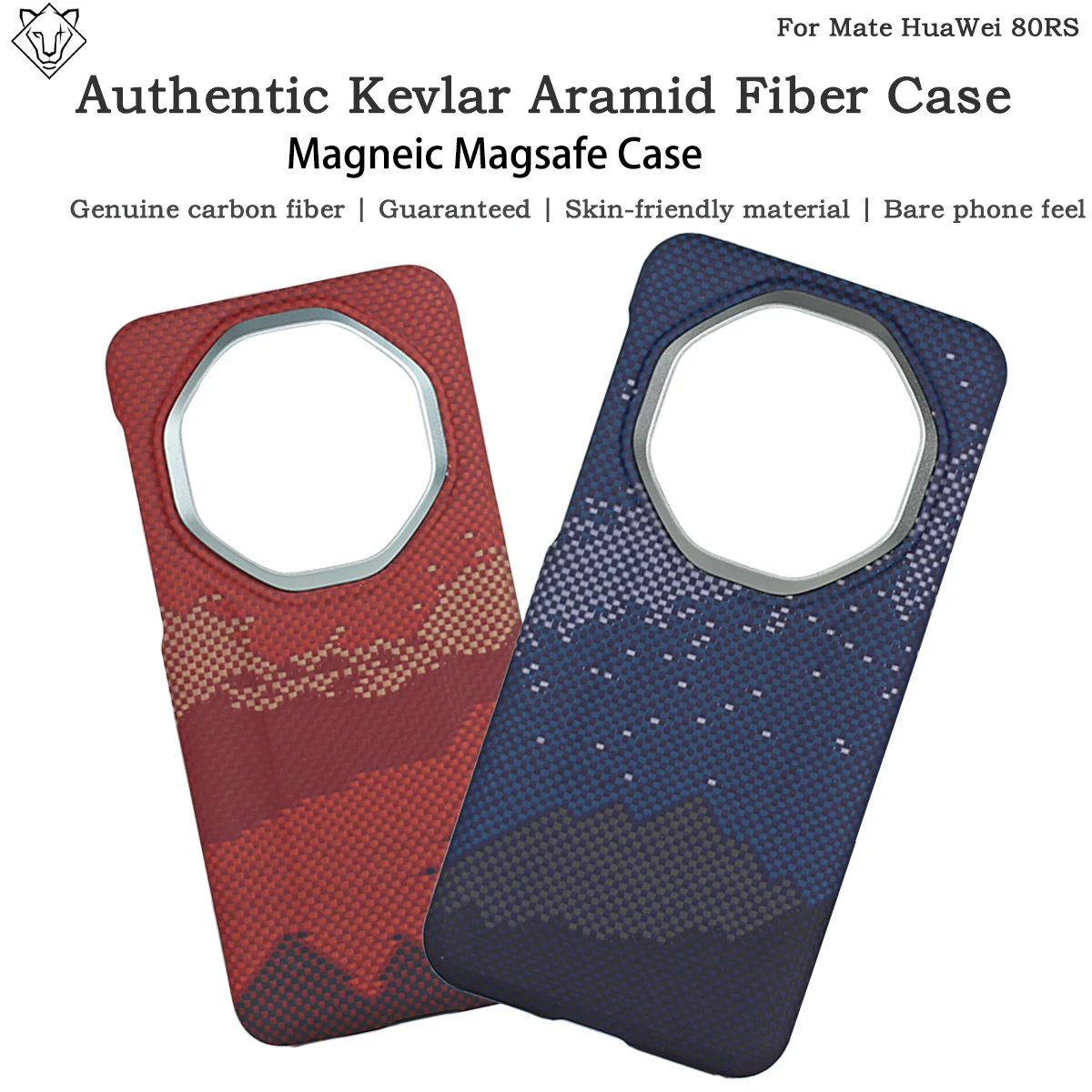 Huawei Mate 80 RS Aramid Fiber Phone Case | Slim Military-Grade Protection Tidesmit