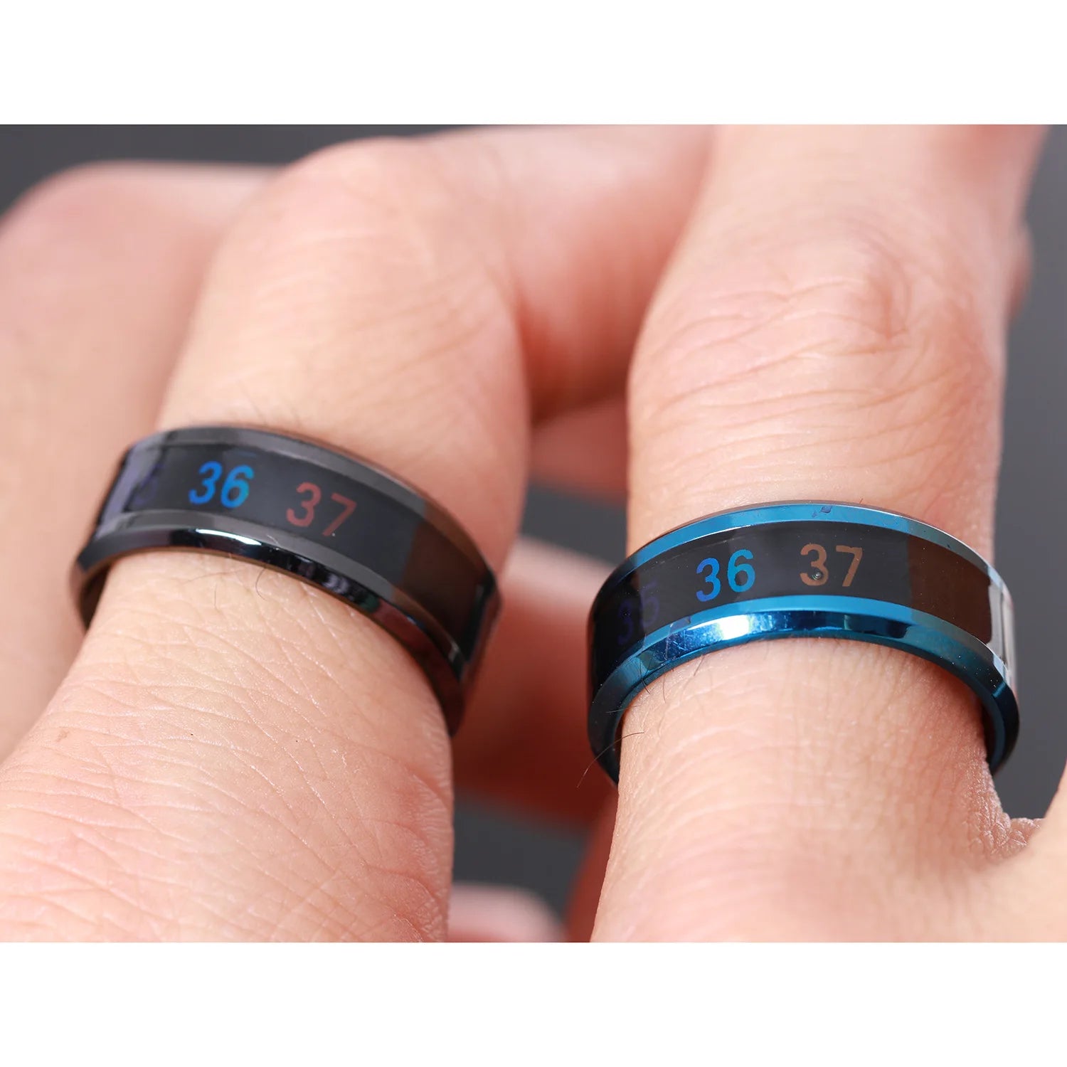 Smart Health Ring | Mood & Emotion Sensing Titanium Band Tidesmit
