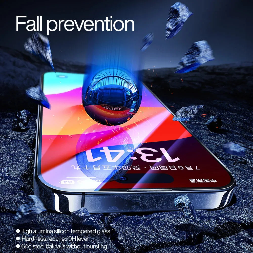 iPhone 15 Pro Max Screen Protector | Anti-Blue Light Tempered Glass Tidesmit