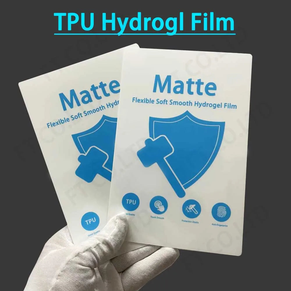 10/25/50/100pcs Matte Smart Phone Screen Protector Hydrogel Sheet for iPhone 15plus Film Cutting Machine Plotter Y22 Privacy