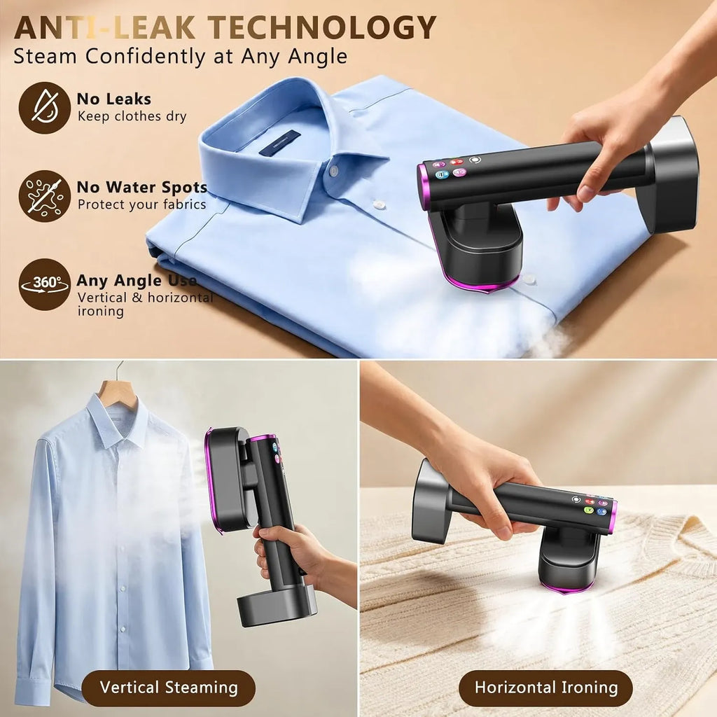 ZHUIYAN Handheld Garment Steamer 1200W 220V EU Plug