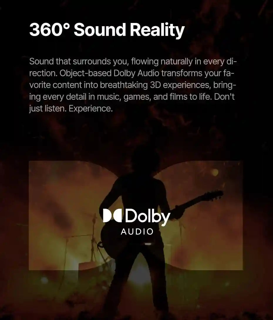 Wireless Noise Cancelling Headphones: 100Hr Playtime - Over-Ear ANC Tidesmit
