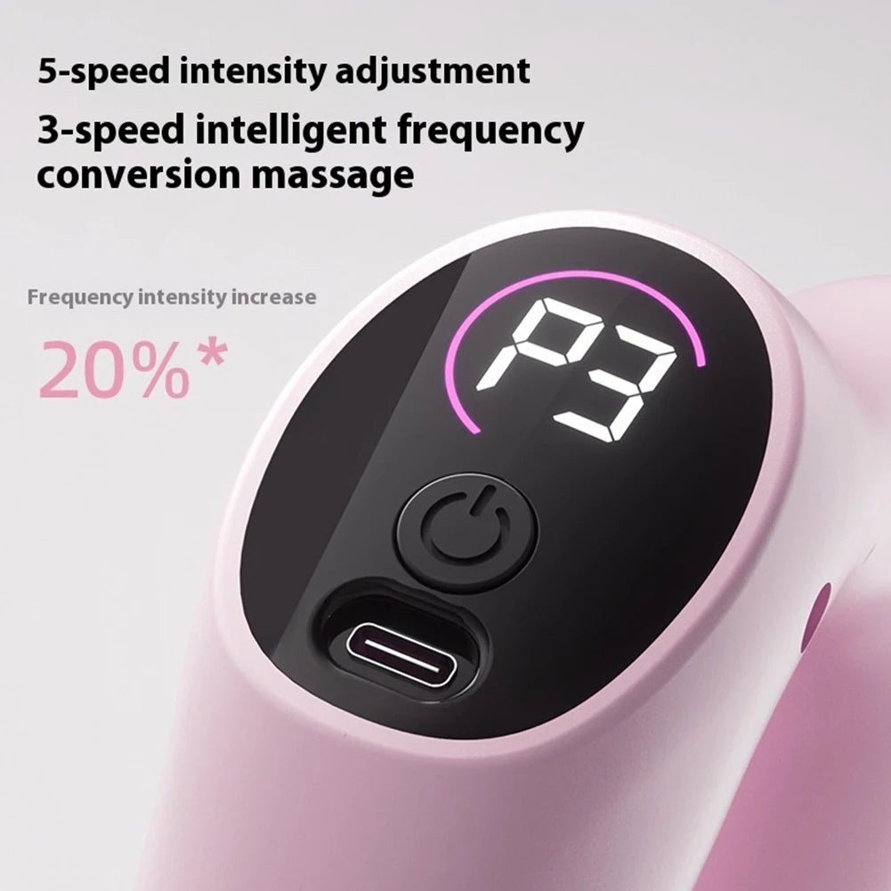 Electric Massager Ring - 5 Intensity Modes Purple | Tidesmit Body Shaping Massage Equipment Tidesmit