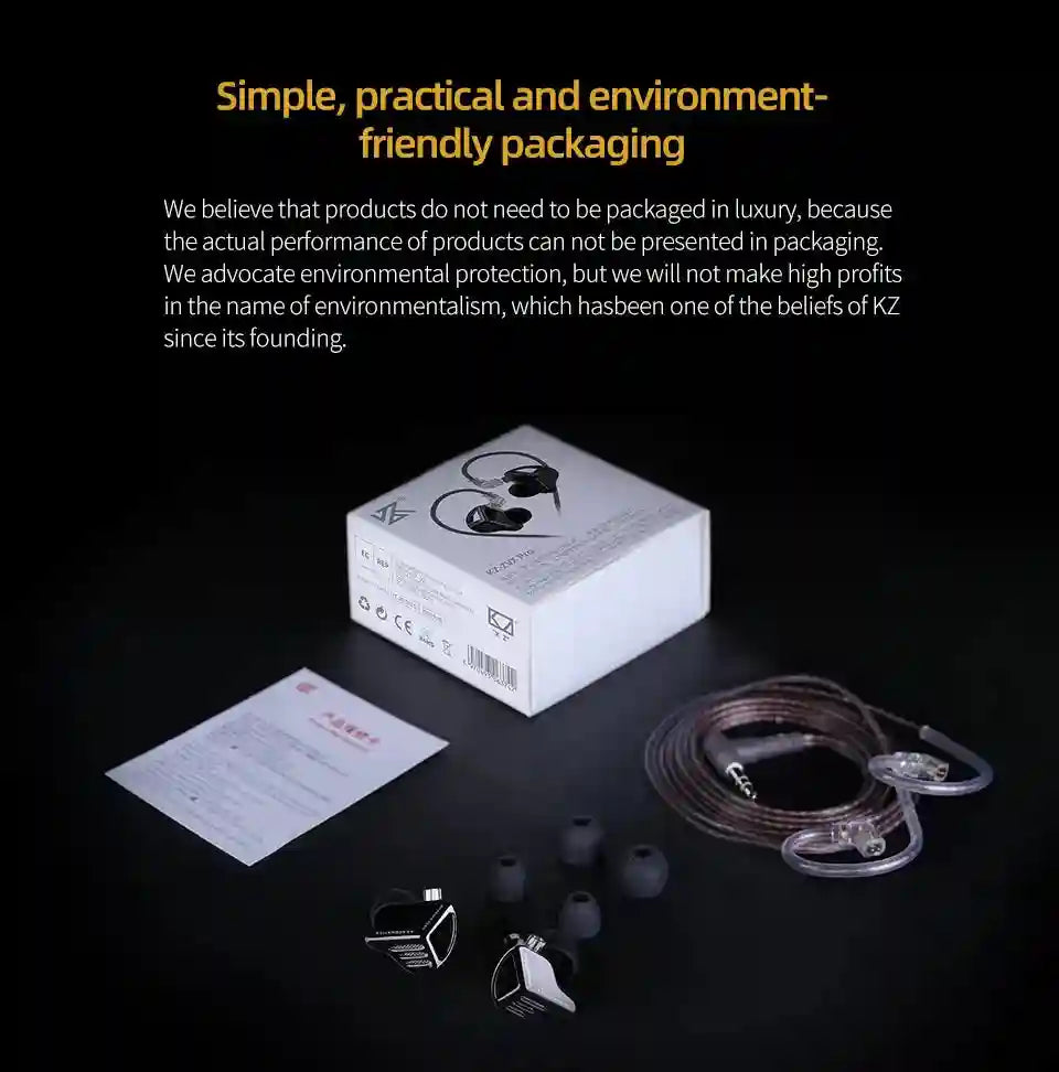 In Ear Monitor Headphones – Metal HiFi Bass Earbuds with Mic Tidesmit