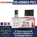 HIKVISION IP Video Intercom Kit DS-KIS603-P(C) Including DS-KV6113-WPE1 DS-KH6320-WTE1 For Villa Or House