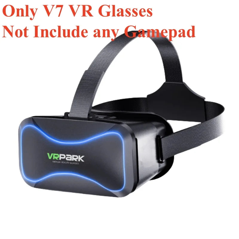 4K VR Headset for Smartphones: Immersive 3D Mobile Glasses Only V7 VR glasses China Mainland Tidesmit