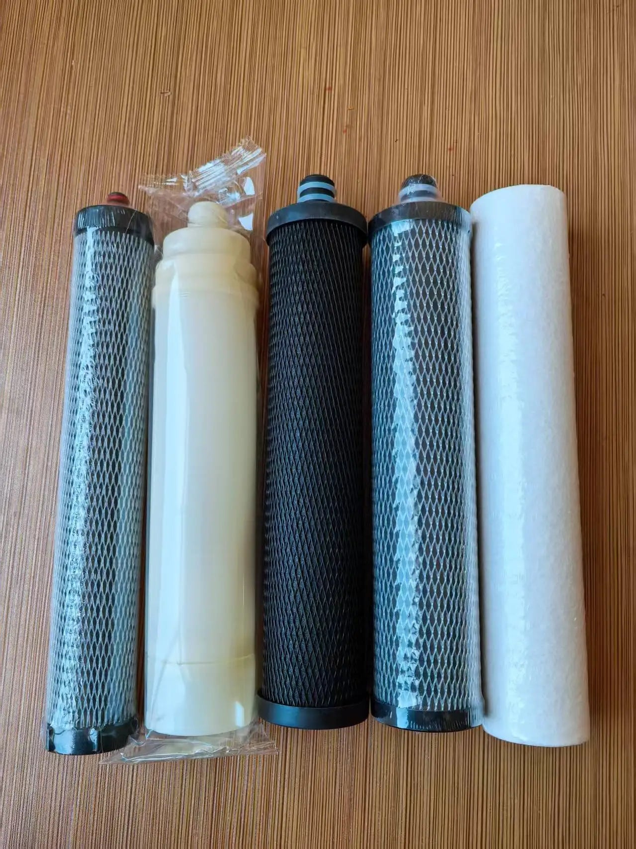 Tidesmit BROVA 5-stage ultrafiltration water purifier showing side profile and filter cartridge access