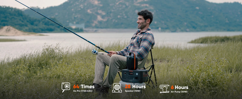 Jackery Portable Power Station Explorer 500 v2 and Carrying Case (S), Solar Generator for Home Use, Emergency Backup, Road Trip