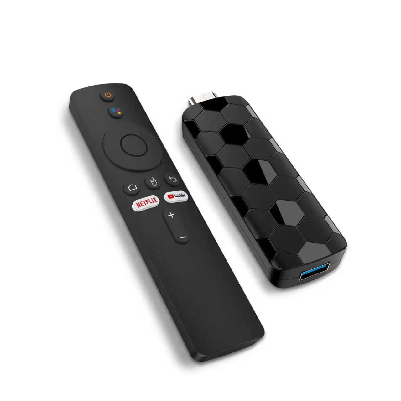Android TV Stick 8GB 128GB 4K Streaming Box with Voice Remote Tidesmit