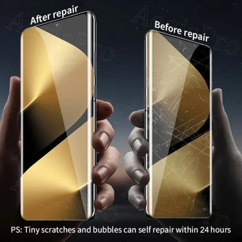 Huawei Pura 70 Pro Screen Protector - 4-Pack HD Hydrogel Film Tidesmit