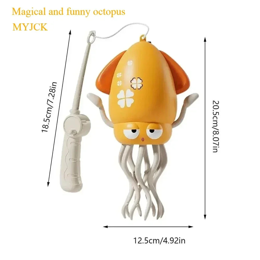Dancing Octopu Kid Electronic Pet Toys Cartoon Interactive Development Moving Education Toddler Toy Gift Creative Christmas Gift