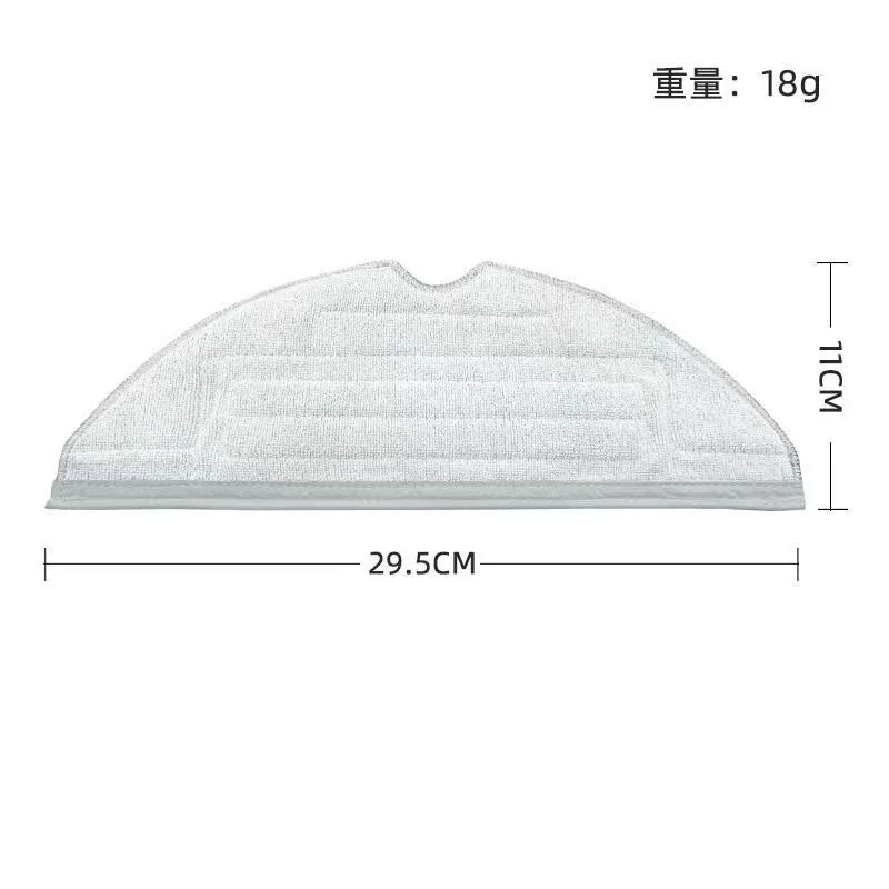 Tidesmit replacement brushes, mop pads, HEPA filters and dust bags for Roborock S7 MaxV Ultra vacuum maintenance kit