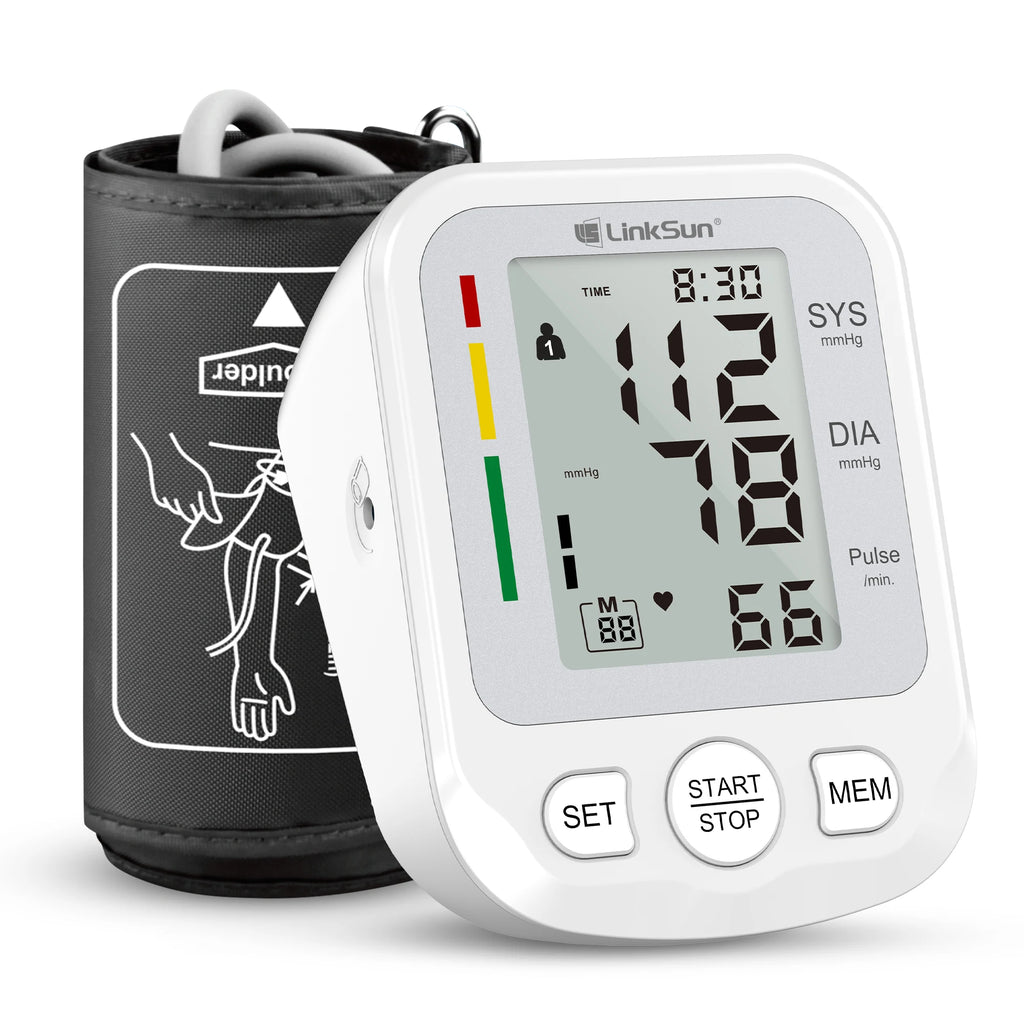 Blood Pressure Monitor 2005 Tensiometer Upper Arm Automatic Digital BP Measuring Device 2005-1 Pulse Heart Rate Monitor