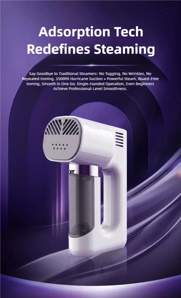 TINSOL 1200W Portable Handheld Garment Steamer