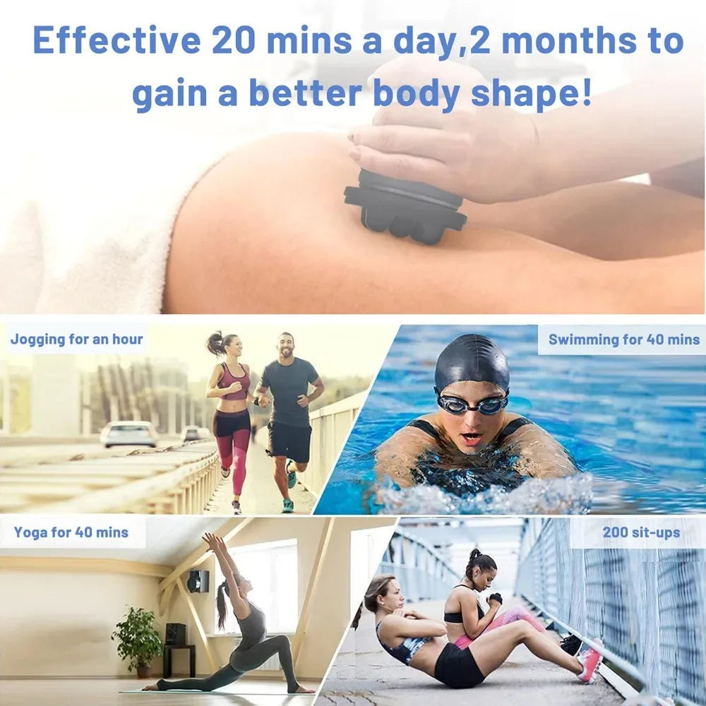 Vibrating Body Slimming Machine 5-in-1 Electric Muscle Relief Massager Body Shaping Massage Equipment Tidesmit