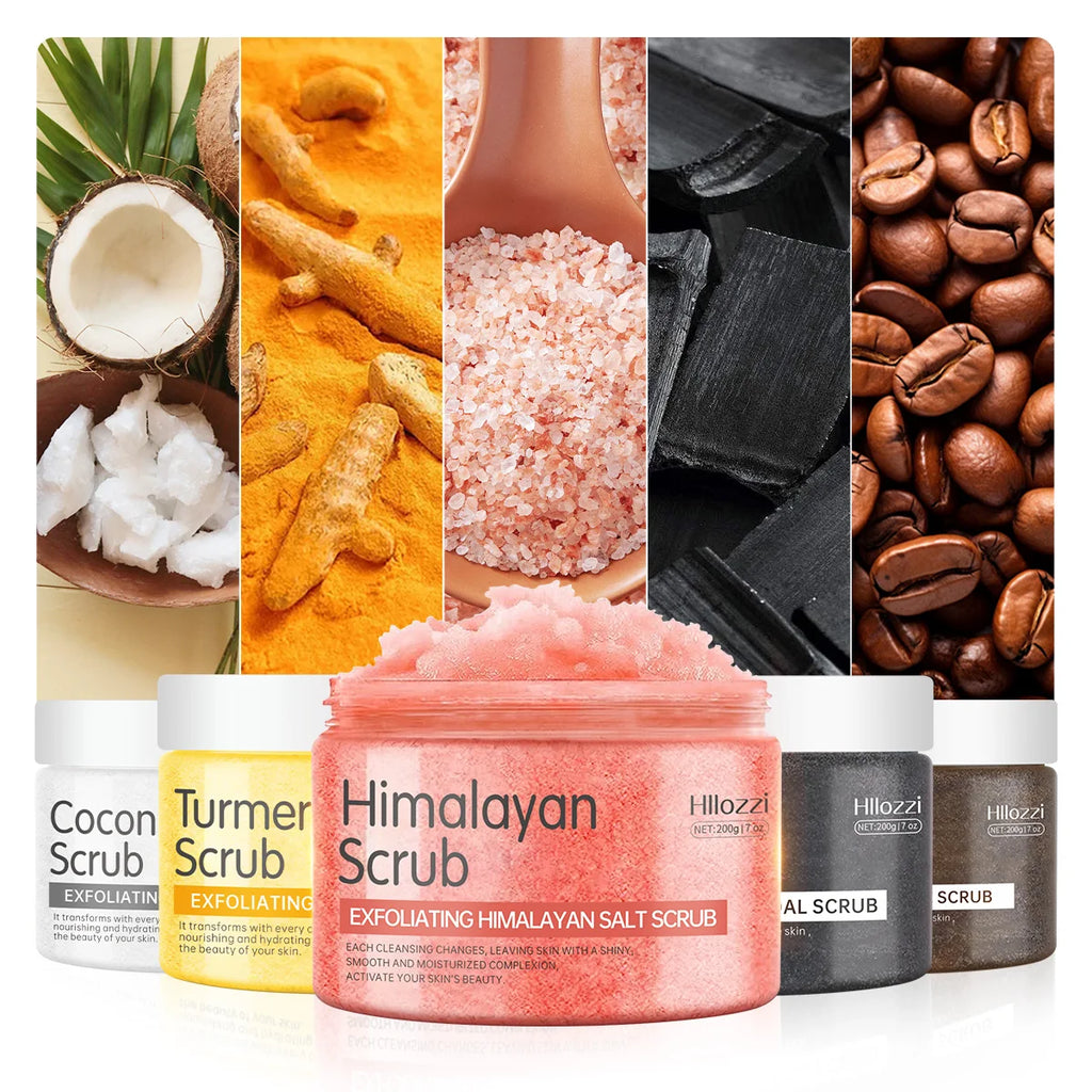 Natural Body Scrub | Exfoliating Skin Treatment - 200g - Tidesmit Scrubs Treatments Tidesmit