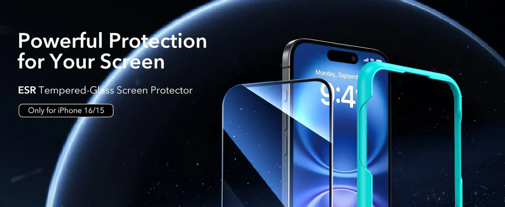 iPhone 16 Pro Max Privacy Tempered Glass Screen Protector (3 Pack) Tidesmit