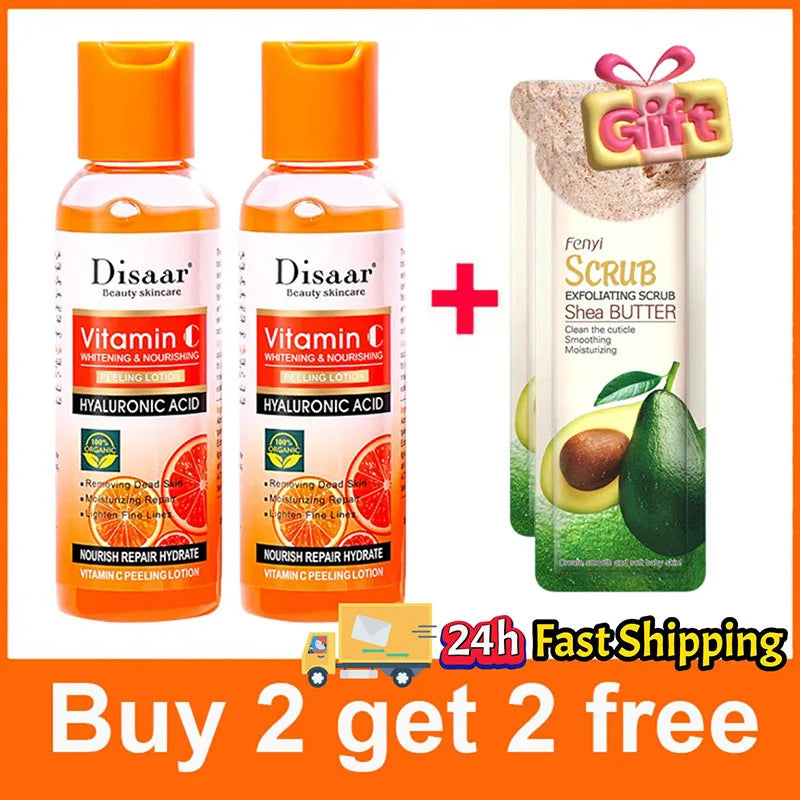 Yellow Peeling Oil for Dark Skin - Professional Exfoliating Treatment Scrubs Treatments Buy 2 get 2 free Tidesmit