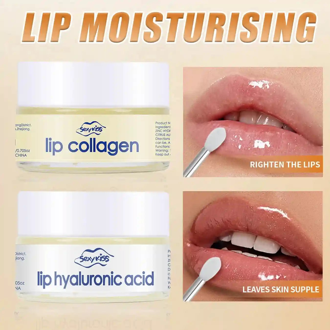 Hyaluronic Acid Lip Mask: Deep Hydrating Overnight Lip Treatment Lip Care Tidesmit