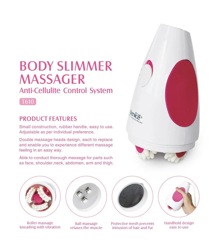 Electric Cellulite Massager | Portable Slimming Belt for Body Sculpting Relaxation Treatment Tidesmit