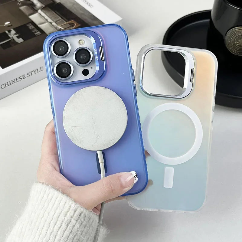 Magnetic Color Changing iPhone Case with Integrated Lens Protection Tidesmit