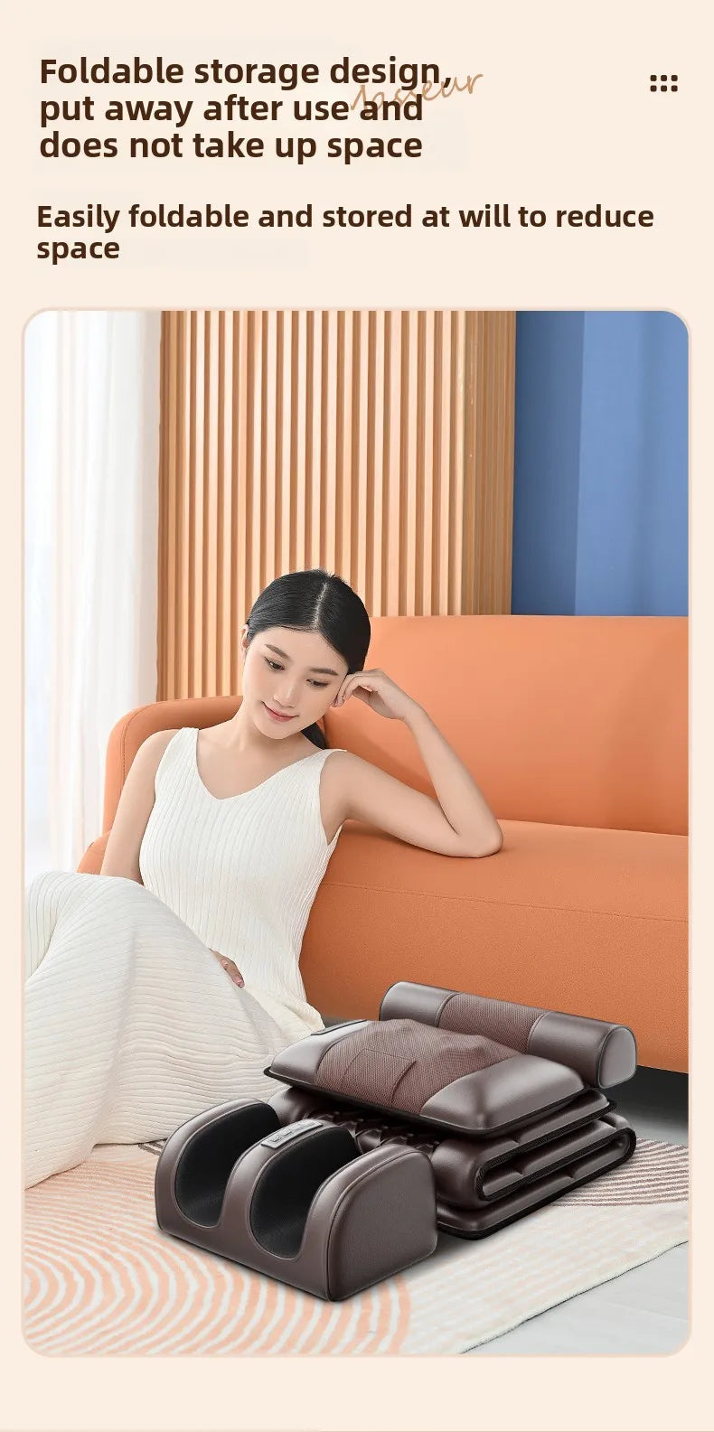 Full Body Electric Massage Mat with Heat Therapy - Tidesmit Back Massage Instrument Tidesmit