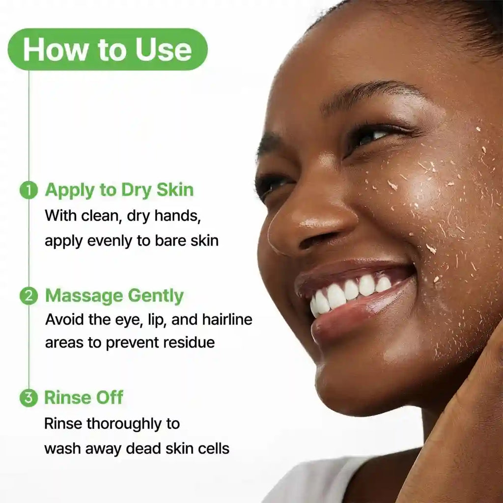 Mandelic Acid Exfoliating Scrub Gel | Professional Skin Smoothing 200ml Scrubs Treatments Tidesmit