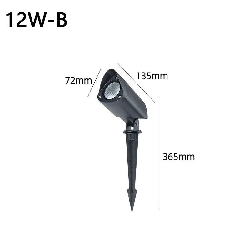 LED Garden Lights Outdoor Waterprof Lawn Lamp 220V110V12V 5W10W15W20W Landscape Spike Bulb IP65 Led Light Garden Path Spotlights