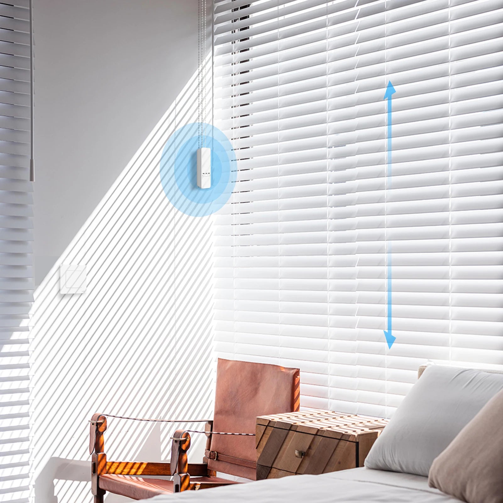 Smart WiFi Roller Shade Drive Motor Kit - App & Voice Control Tidesmit