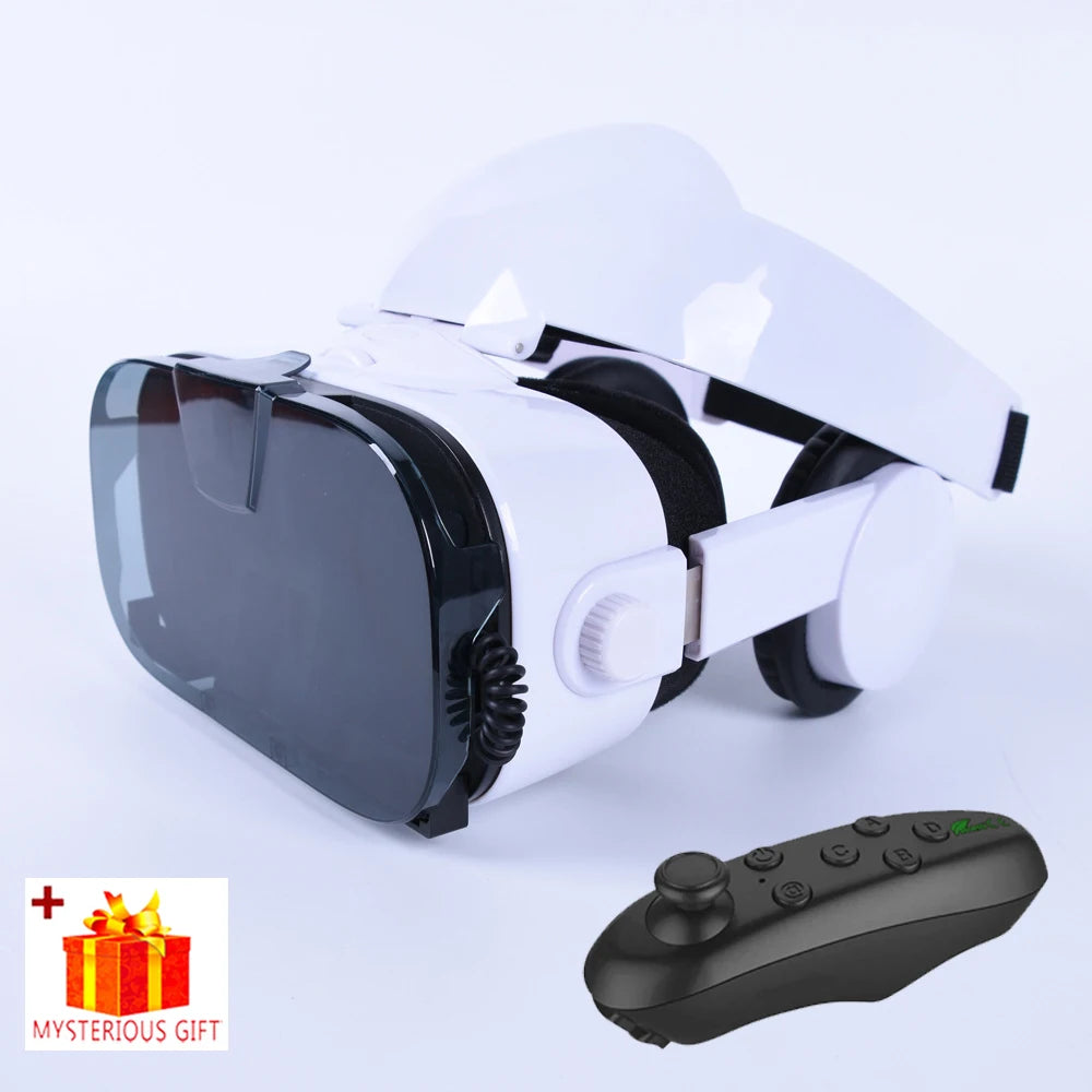 VR Headset for Smartphones with Remote - Immersive 3D Mobile Gaming With Remote A Tidesmit