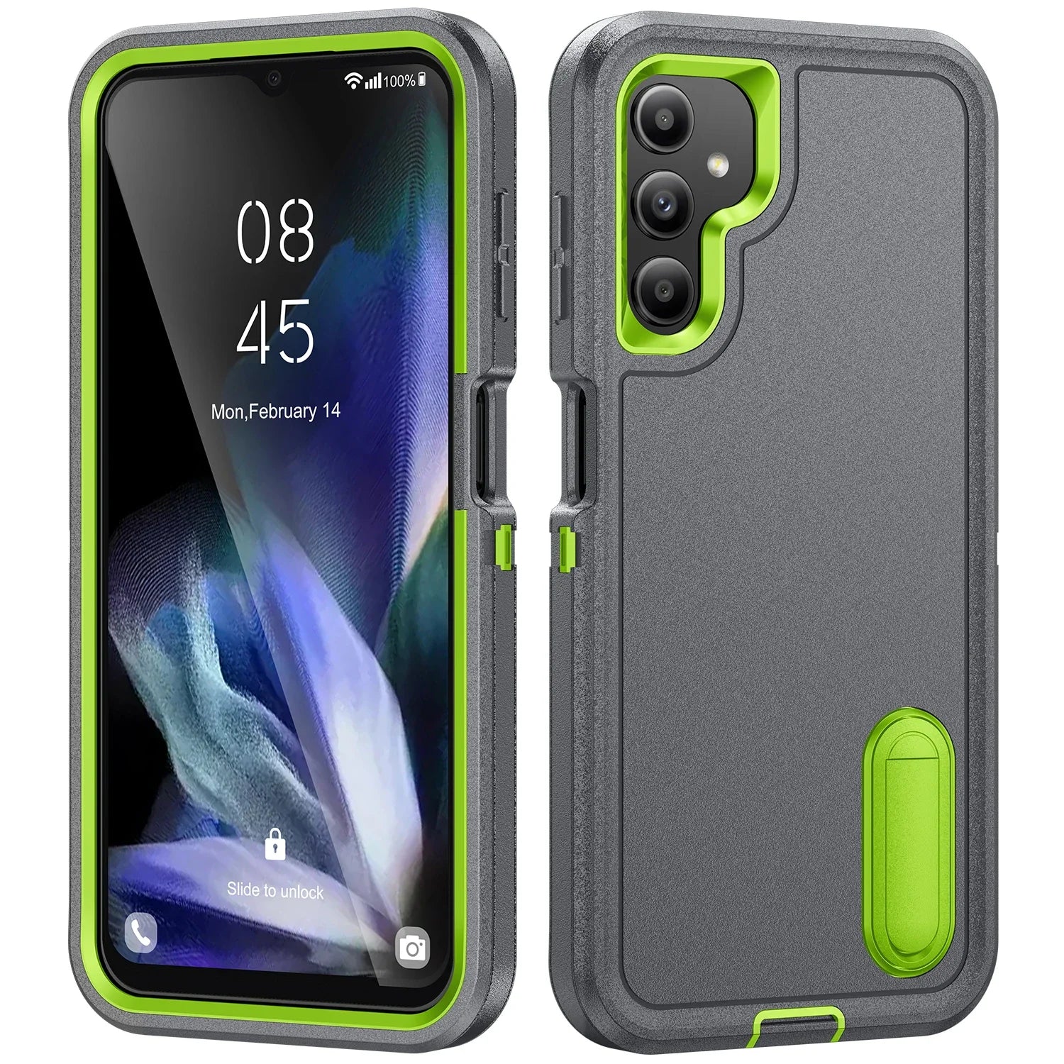 Samsung Galaxy A56 Case with Integrated Kickstand - Shock-Absorbing Cover Tidesmit