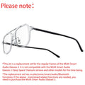Mijia Smart Audio Glasses 2 - Interchangeable Frames & Spatial Audio Hybrid Aviator Tidesmit