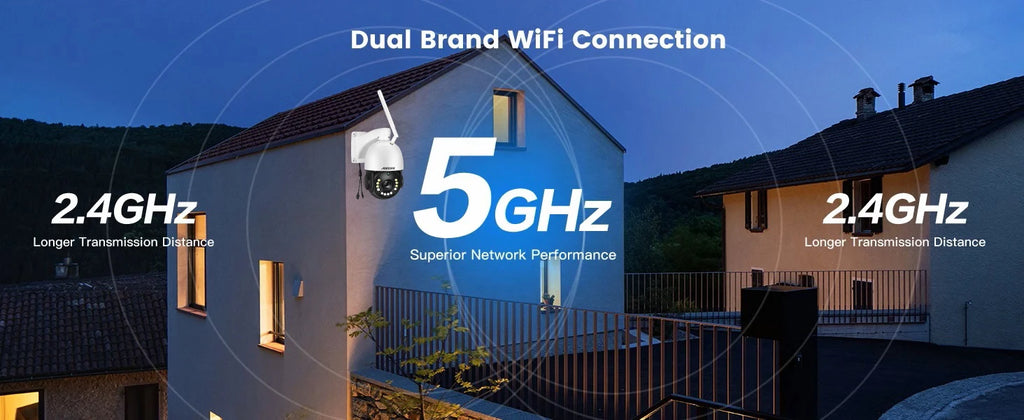 8MP 4K IP Camera Wifi 30X Optical Zoom PTZ CCTV Outdoor AI Human Vehicle Tracking Audio Onvif POE Surveillance Camera