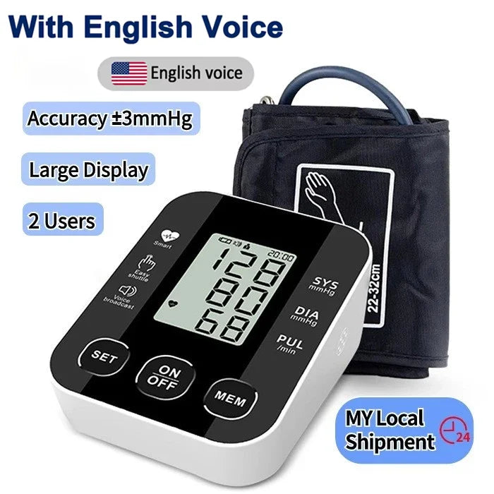 Blood Pressure Monitors for Home Use, Blood Pressure Machine Upper Arm with Large Wide Cuff Automatic Digital BP Machine