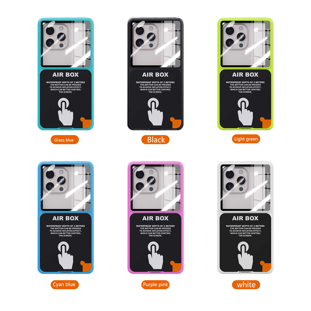 Waterproof Phone Case for 6.9 Inch Devices - IP68 Certified Shockproof Tidesmit