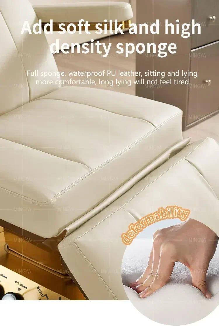 Electric Massage Beauty Bed – Adjustable Motorized Salon Table Massage Chairs Tidesmit