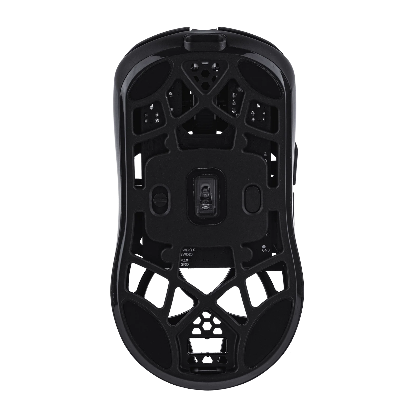 EPOMAKER Carbon X Wired/2.4G/BT Wireless Gaming Mouse 400 to 30,000 DPI Adjustable with PAW3950 Sensor for PC/Mac/Linux