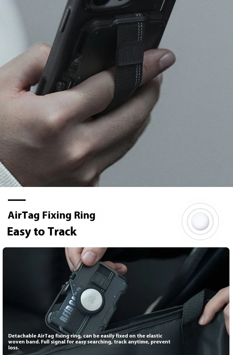 Magnetic Carbon Fiber Wallet: 6-in-1 Slim Fit Phone Case Tidesmit