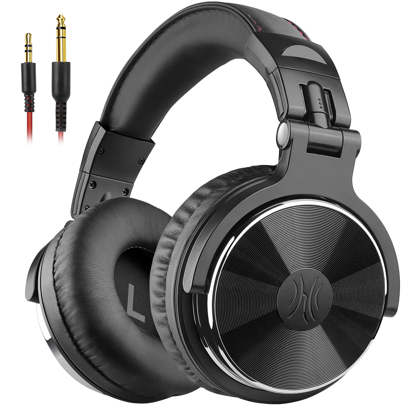 Pro-10 Studio Monitor Headphones with 50mm HiFi Drivers Pro-10 Black Tidesmit