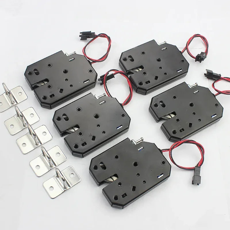 Door Locks1PCS/5PCS DC 12V small electromagnetic lock automatic vending electric control mini cabinet door electronic lock