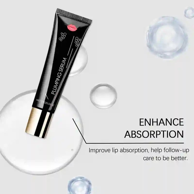 Lip Plumper Oil – Hydrating Lip Treatment & Volumizing Gloss by Tidesmit Lip Care Tidesmit