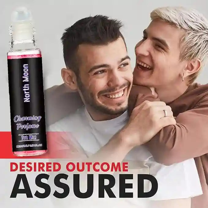 North Moon pheromone perfume for men, long-lasting 10ml roll-on cologne for male charm and attraction.
