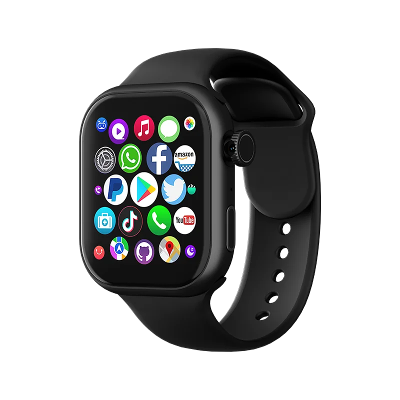 YLL-VP19 PRO 4G LTE Smart Watch WIFI GPS Big AMOLED Screen Color Display SIM Call Android IOS Compatibility Sleep Tracker IP67