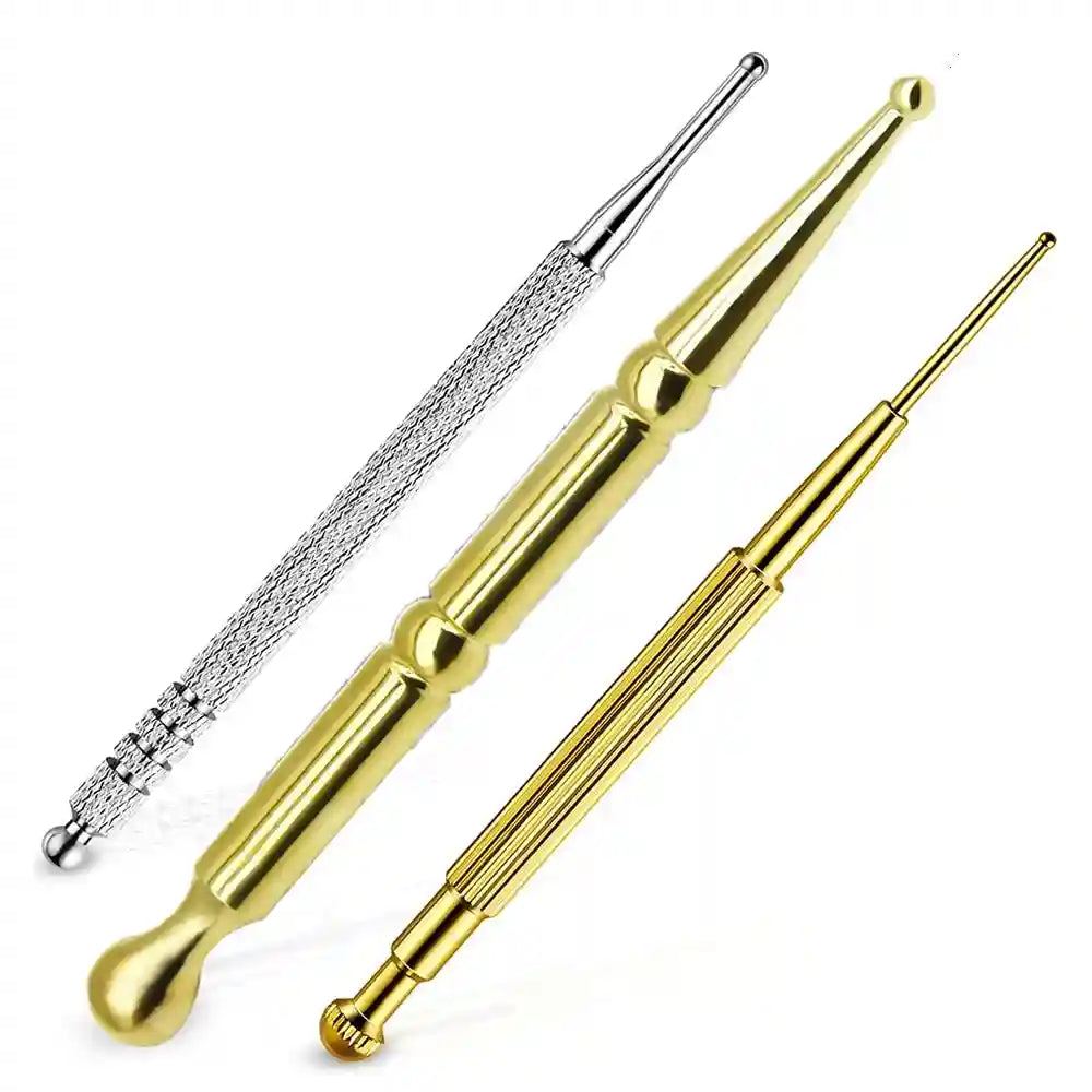Facial Reflexology Massage Tool | Stainless Steel Probe | Tidesmit Eye Massage Instrument Type 1 Tidesmit