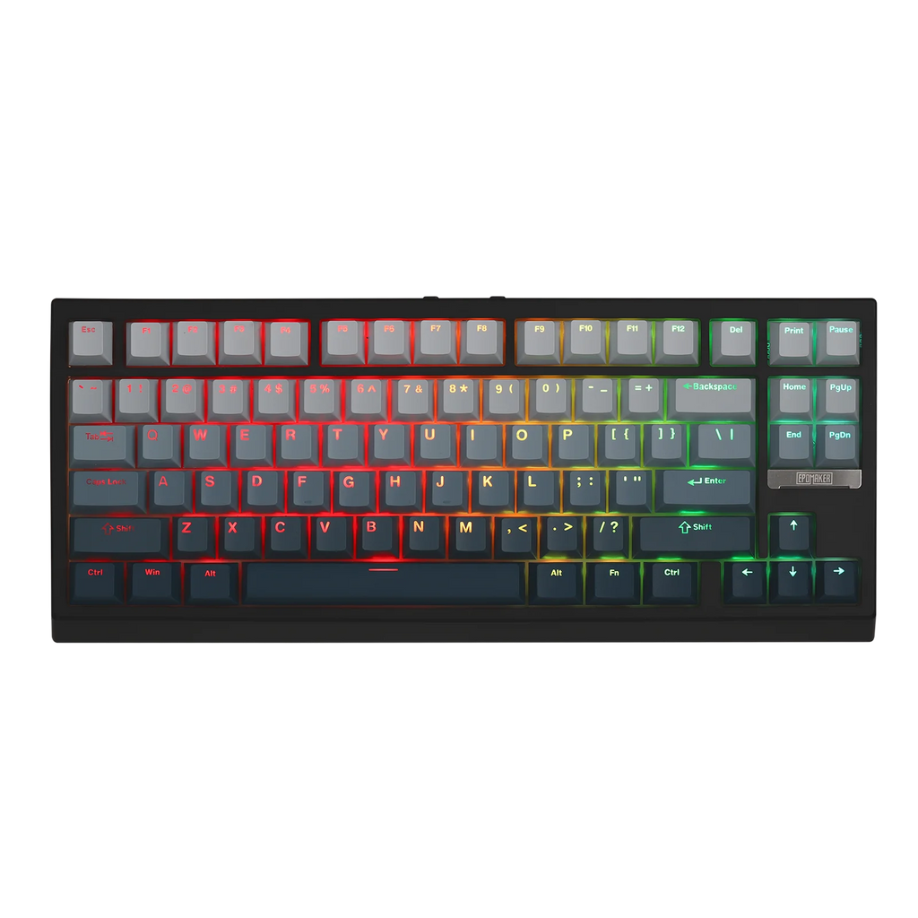 EPOMAKER G84 HE 75% ANSI US Layout Wired/BT/2.4Ghz Wireless Hall Effect Magnetic Mechanical Keyboard with DKS & SOCD Support
