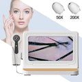 10-inch digital scalp microscope and hair analyzer with 50X and 200X lenses for professional HD skin hair detection.
